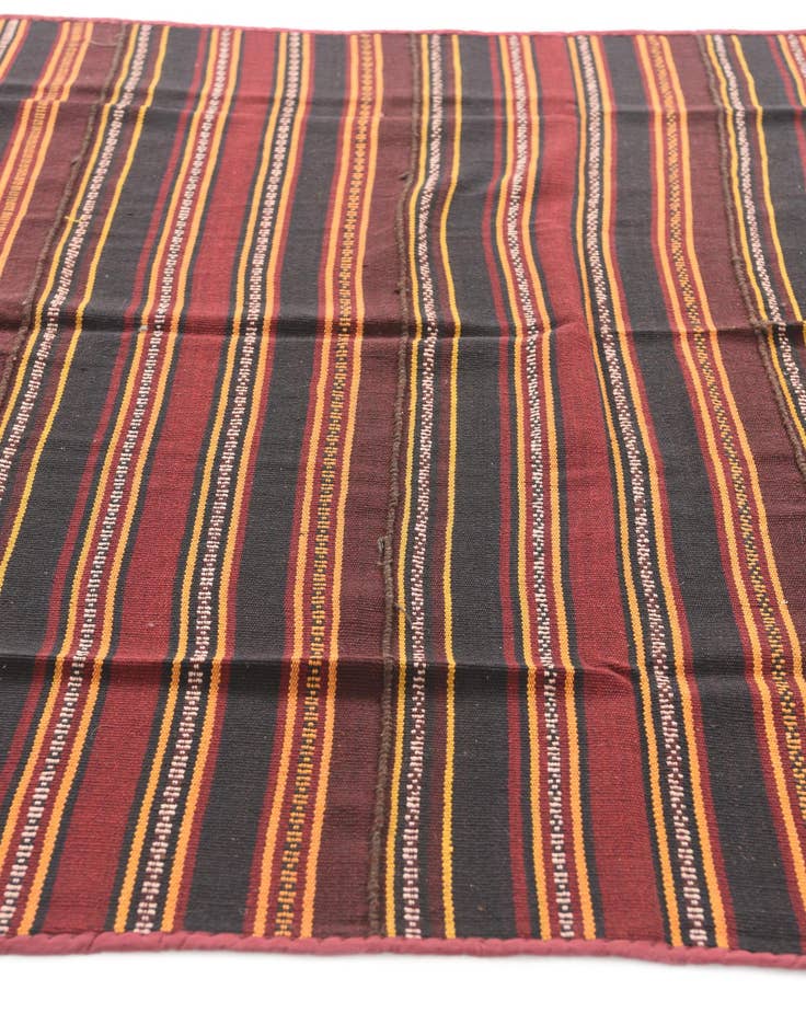 Detail image of  5' 9 x 10' 4  Hand Woven Kilim Modern Wool Rug