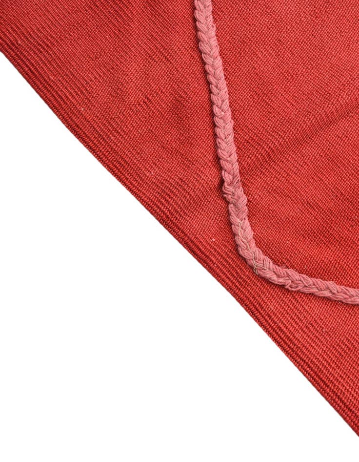 Detail image of  3' 5 x 4' 9  Hand Woven Kilim Modern Wool Rug