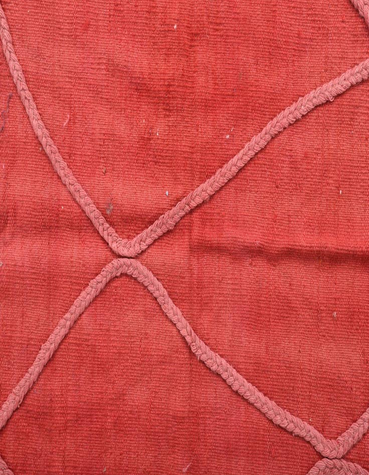 Detail image of  3' 3 x 4' 8  Hand Woven Kilim Modern Wool Rug