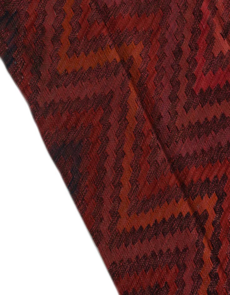 Detail image of  3' 4 x 4' 7  Hand Woven Kilim Modern Wool Rug