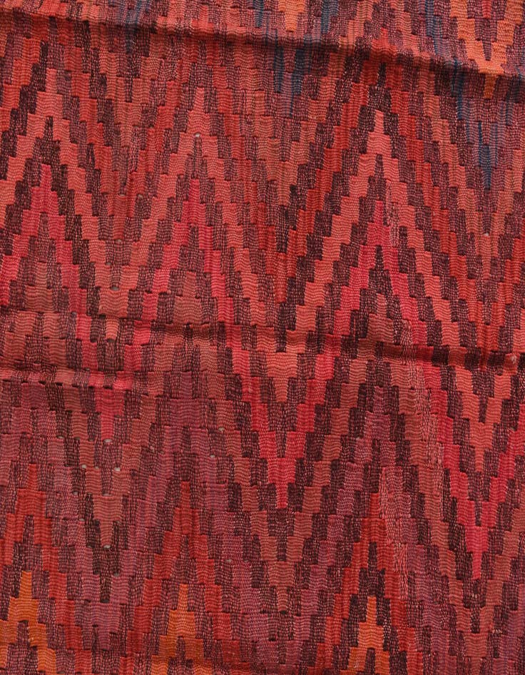 Detail image of  3' 4 x 4' 7  Hand Woven Kilim Modern Wool Rug