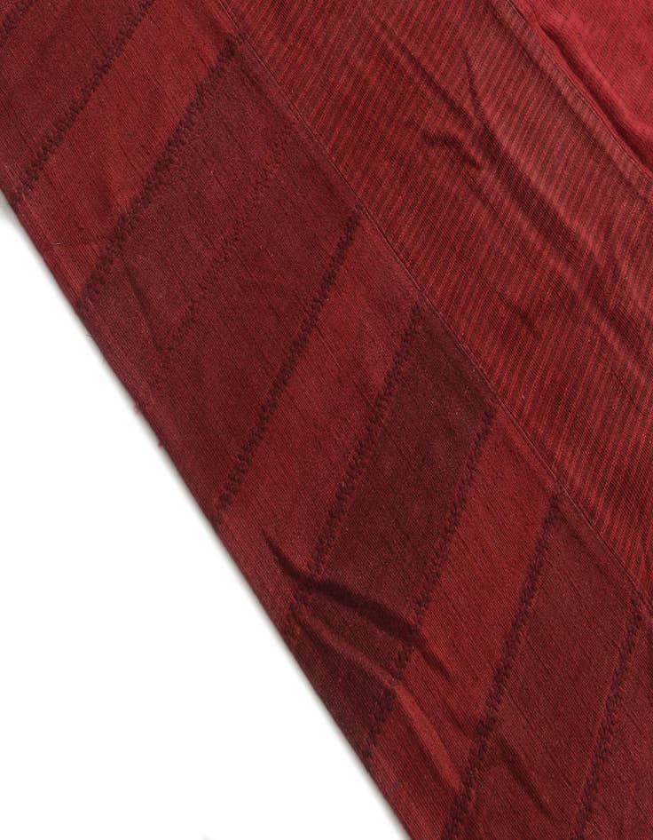 Detail image of  10' x 12' 1  Hand Woven Kilim Modern Wool Rug