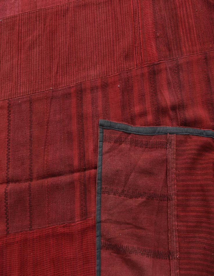 Detail image of  10' x 12' 1  Hand Woven Kilim Modern Wool Rug