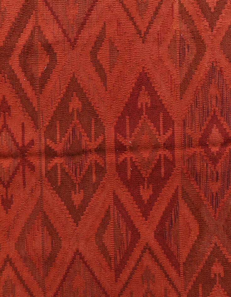 Detail image of  5' x 8' 3  Hand Woven Kilim Modern Wool Rug