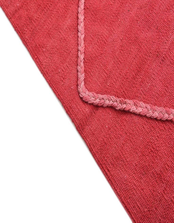 Detail image of  4' 2 x 6'  Hand Woven Kilim Modern Wool Rug