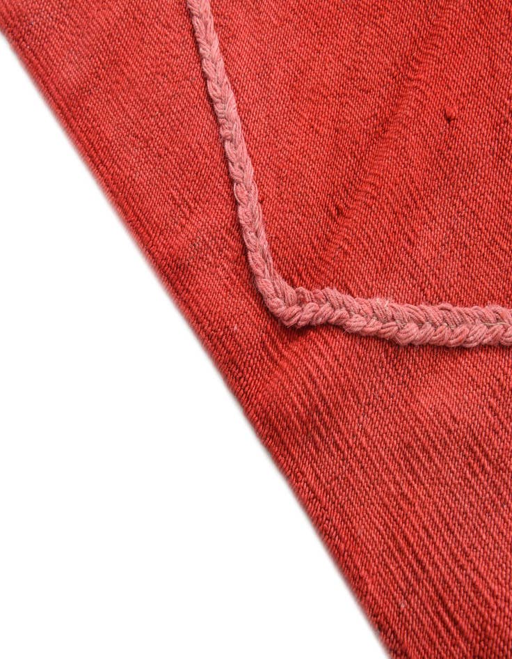 Detail image of  4' 2 x 6'  Hand Woven Kilim Modern Wool Rug