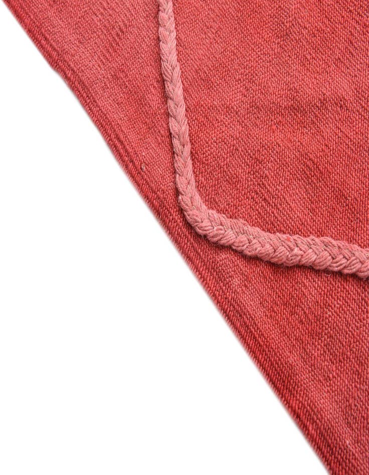 Detail image of  4' 2 x 5' 10  Hand Woven Kilim Modern Wool Rug