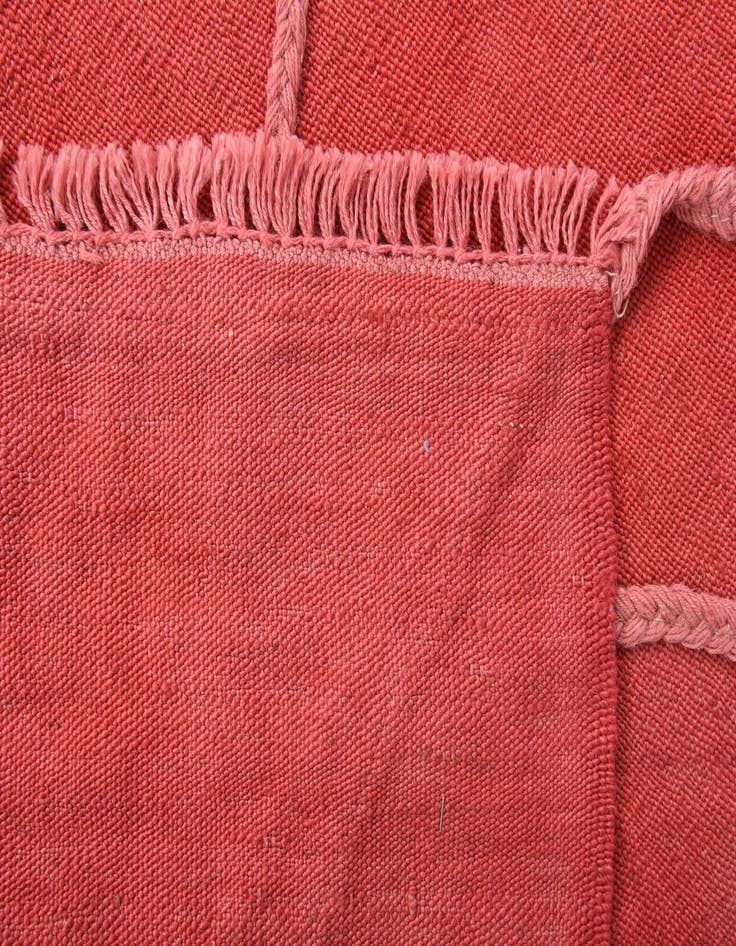 Detail image of  4' 2 x 5' 10  Hand Woven Kilim Modern Wool Rug