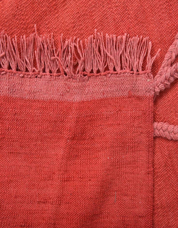 Detail image of  4' x 6' 2  Hand Woven Kilim Modern Wool Rug