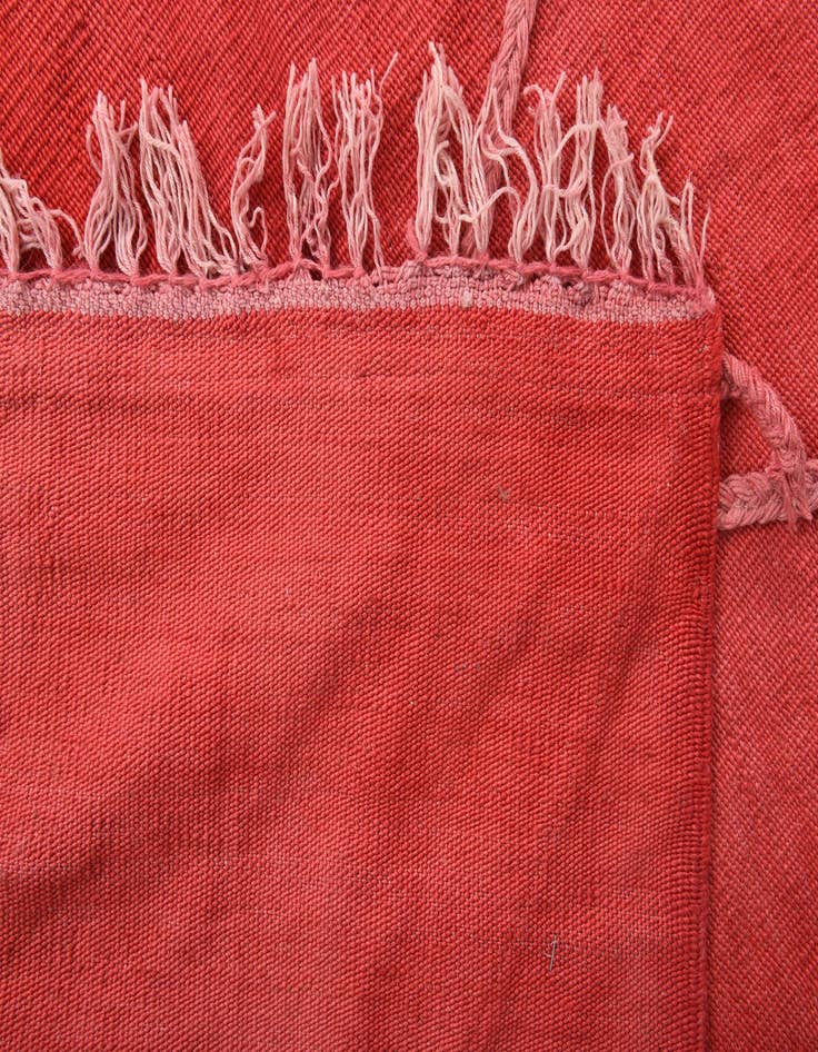 Detail image of  5' 6 x 8'  Hand Woven Kilim Modern Wool Rug