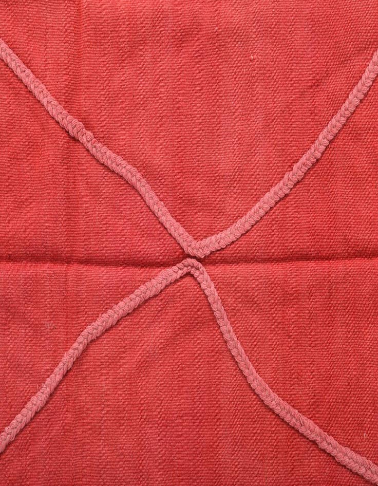 Detail image of  3' 10 x 6'  Hand Woven Kilim Modern Wool Rug