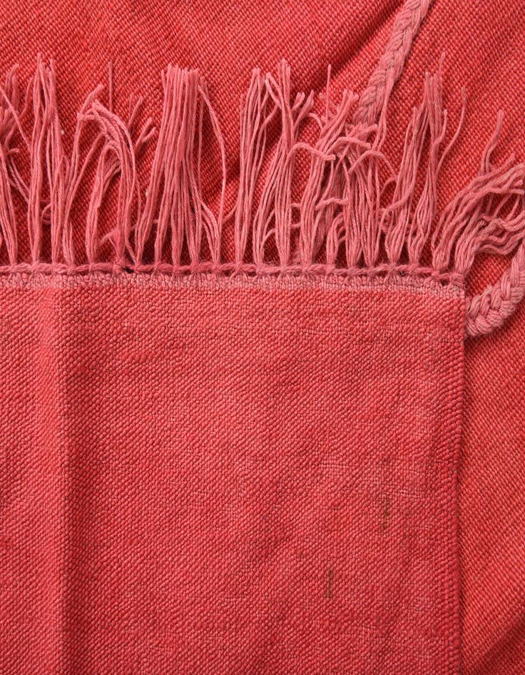 Detail image of  3' 10 x 6'  Hand Woven Kilim Modern Wool Rug