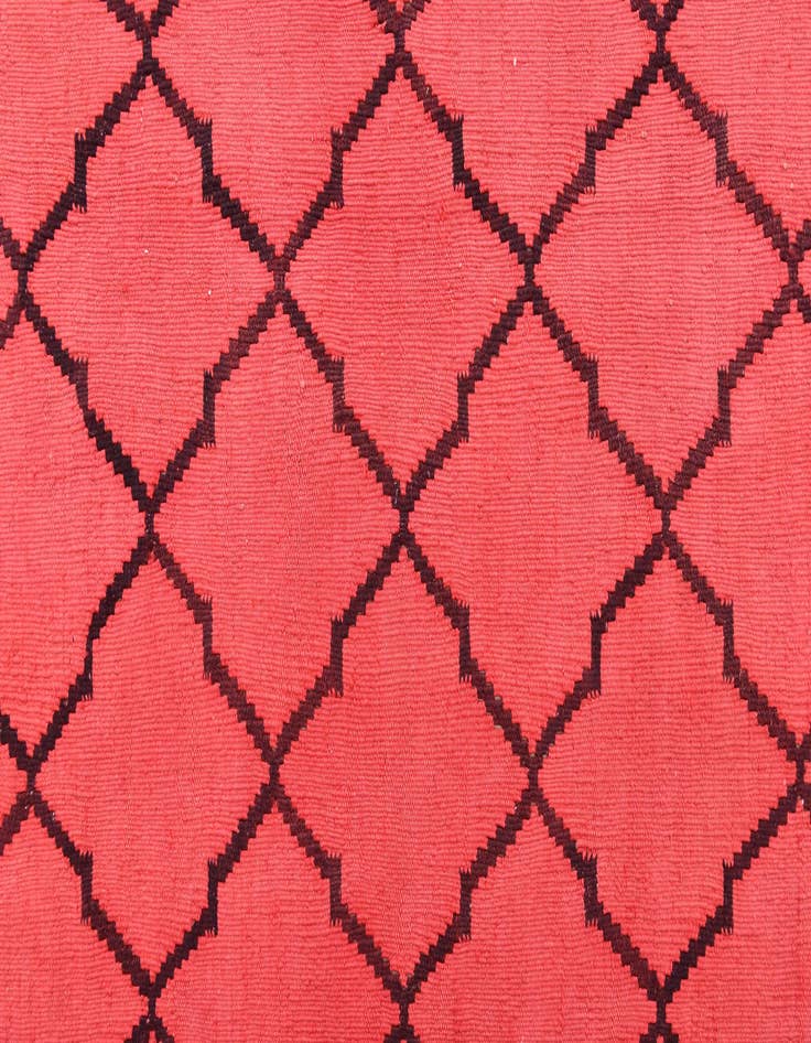 Detail image of  8' 4 x 9' 7  Hand Woven Kilim Modern Wool Rug