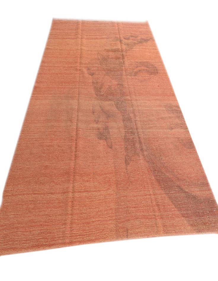 Detail image of  6' 8 x 9' 9  Hand Woven Kilim Modern Wool Rug