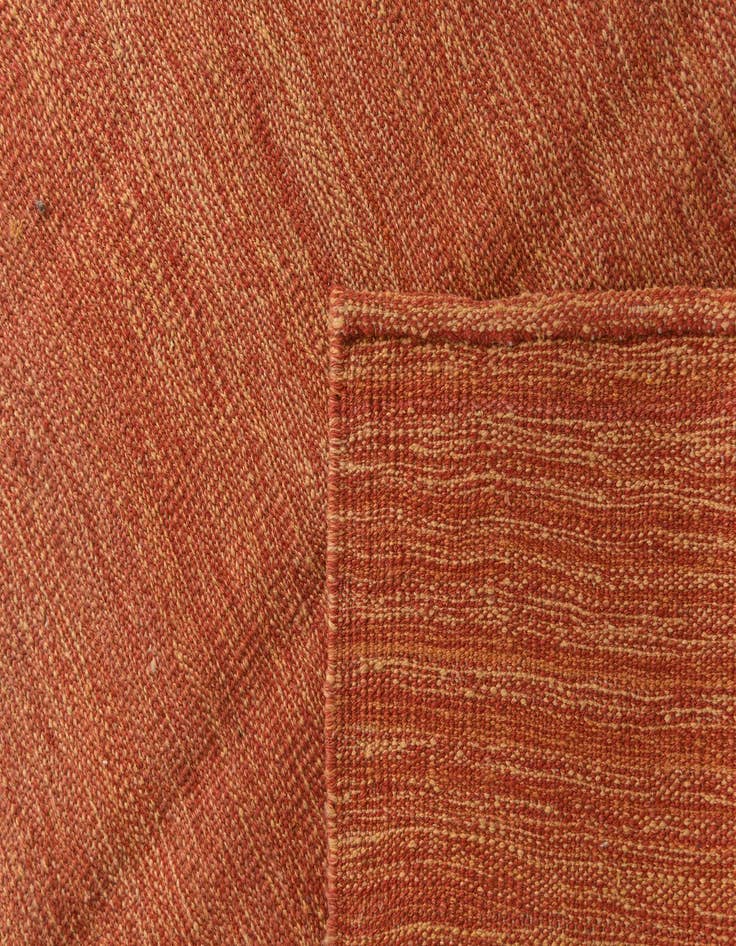 Detail image of  6' 8 x 9' 9  Hand Woven Kilim Modern Wool Rug