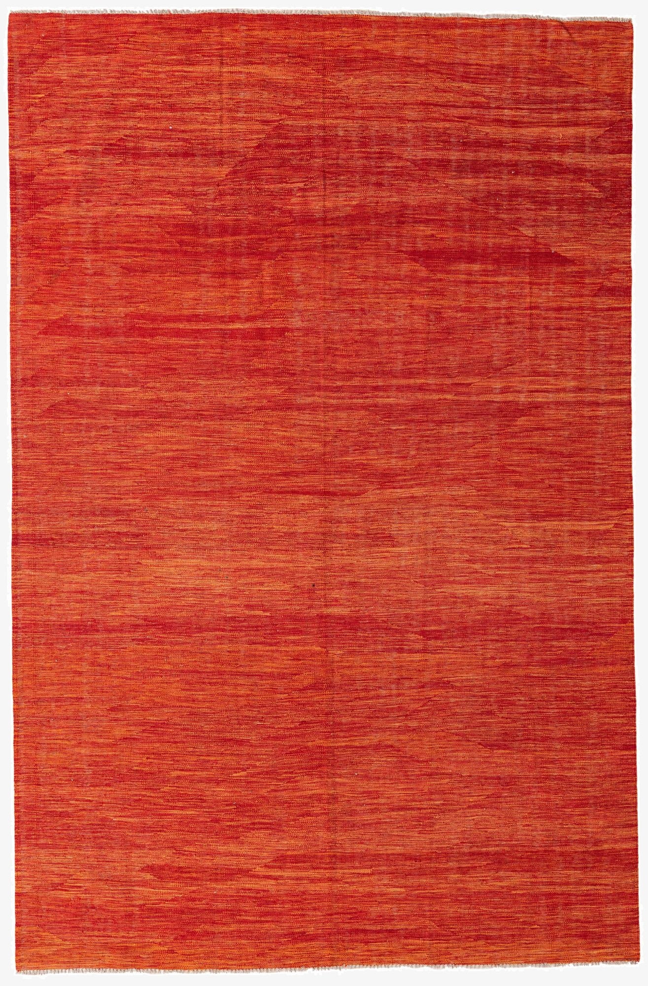  6' 5 x 9' 10  Hand Woven Kilim Modern Wool Rug