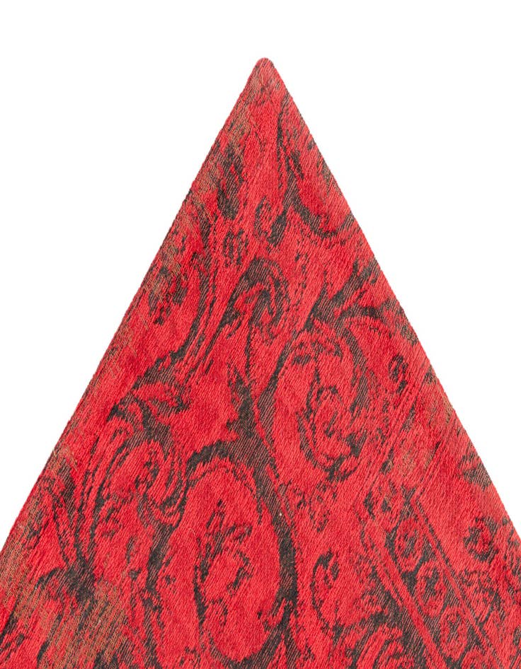 Detail image of  4' 6 x 7' 6  Hand Knotted Kilim Patchwork Wool Rug