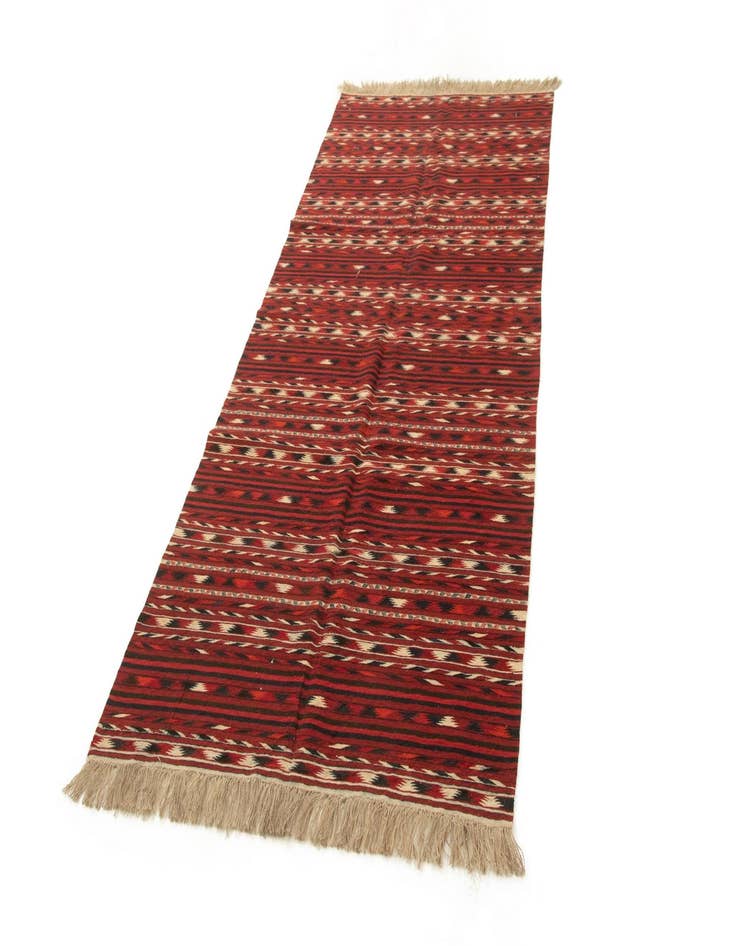 Detail image of  4' x 9' 10 Kilim Rug