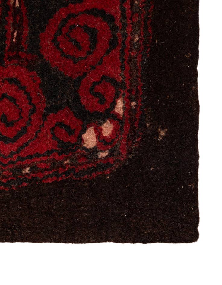 Detail image of  6' 6 x 10' 2  Hand Woven Kilim Wool Rug