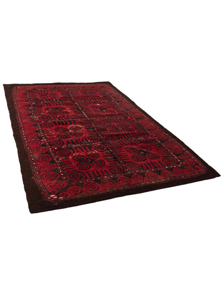 Detail image of  6' 6 x 10' 2  Hand Woven Kilim Wool Rug