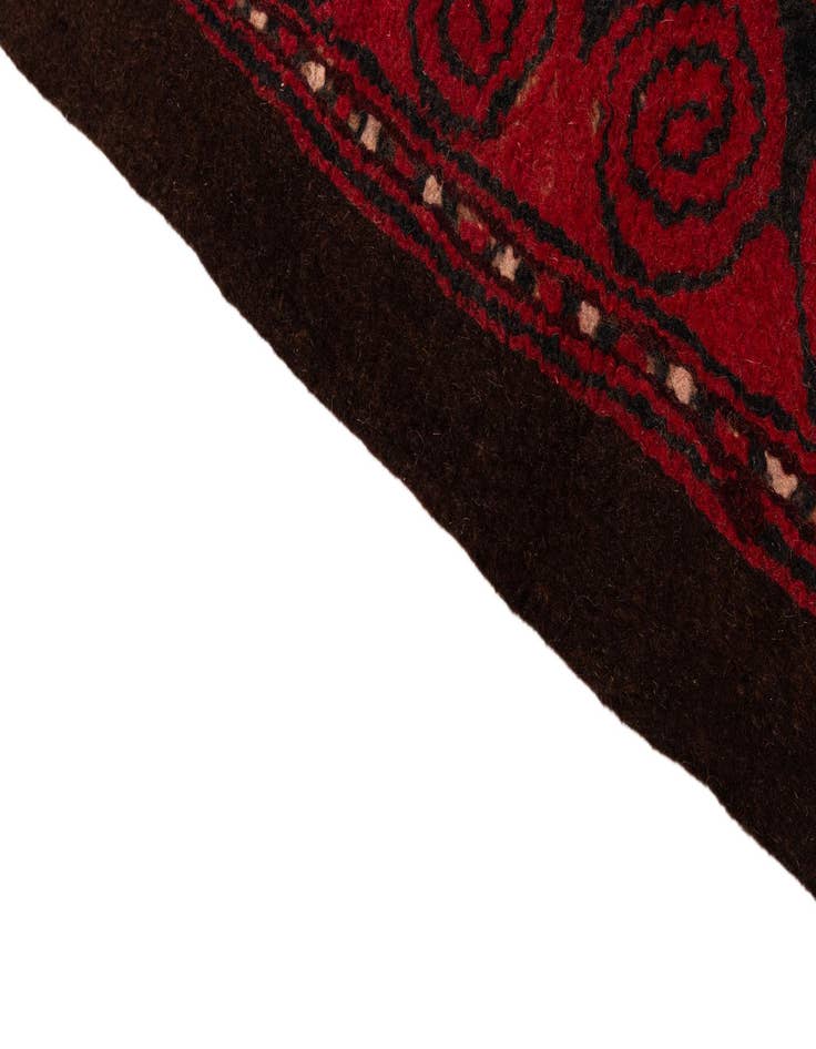 Detail image of  6' 6 x 10' 2  Hand Woven Kilim Wool Rug