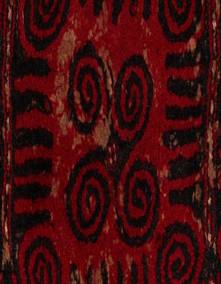 Detail image of  6' 6 x 10' 2  Hand Woven Kilim Wool Rug