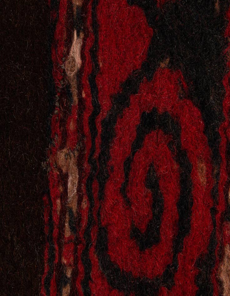 Detail image of  6' 6 x 10' 2  Hand Woven Kilim Wool Rug