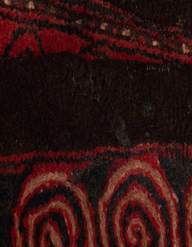Detail image of  6' 6 x 10' 2  Hand Woven Kilim Wool Rug