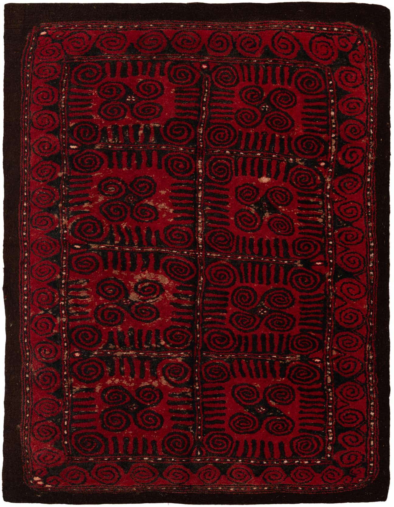 Primary image  6' 6 x 10' 2  Hand Woven Kilim Wool Rug