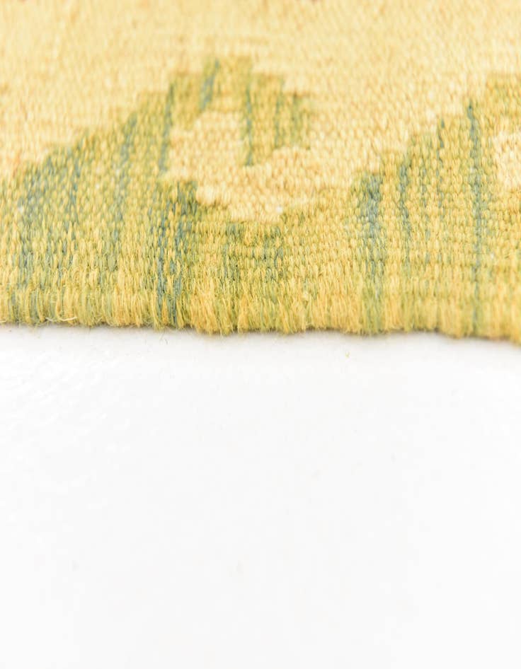 Detail image of  4' 8 x 6' 10  Hand Woven Kilim Waziri Wool Rug