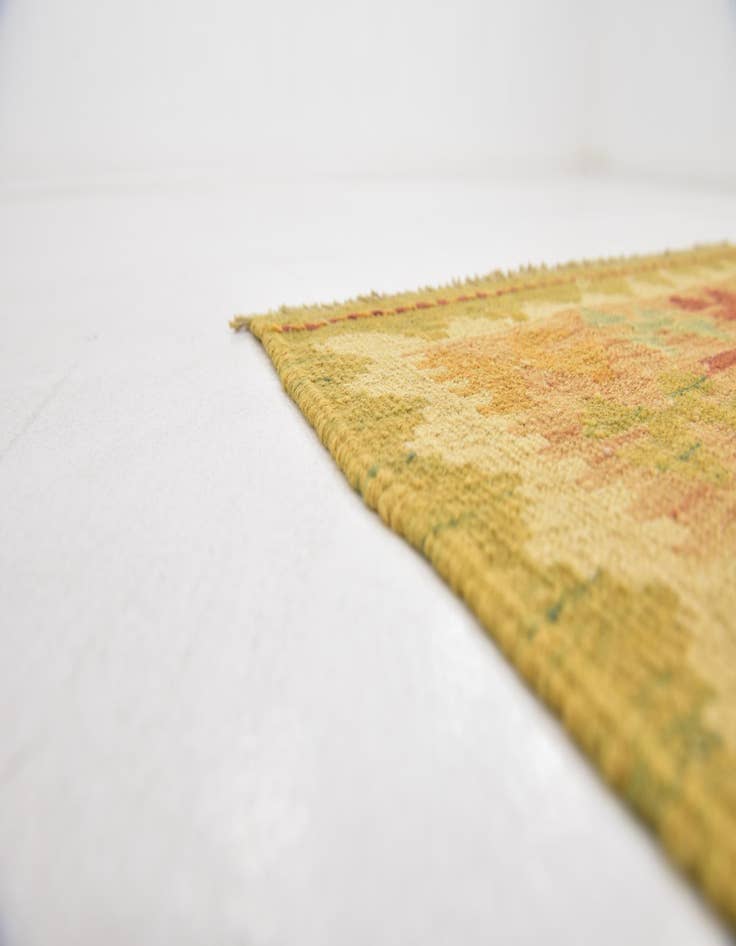 Detail image of  2' 6 x 4' 5  Hand Woven Kilim Waziri Wool Rug