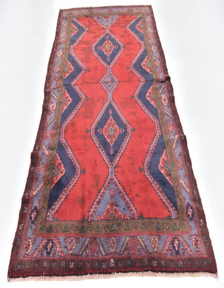 Detail image of 4' 10 x 8' Hand Knotted Koliaei Persian Wool Rug