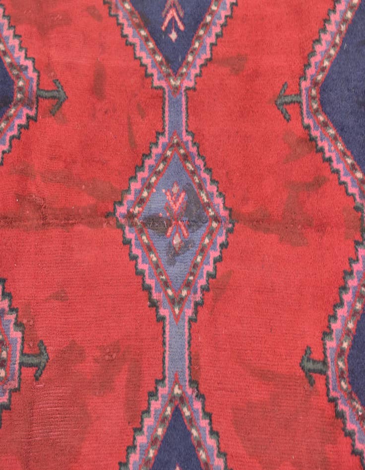 Detail image of 4' 10 x 8' Hand Knotted Koliaei Persian Wool Rug