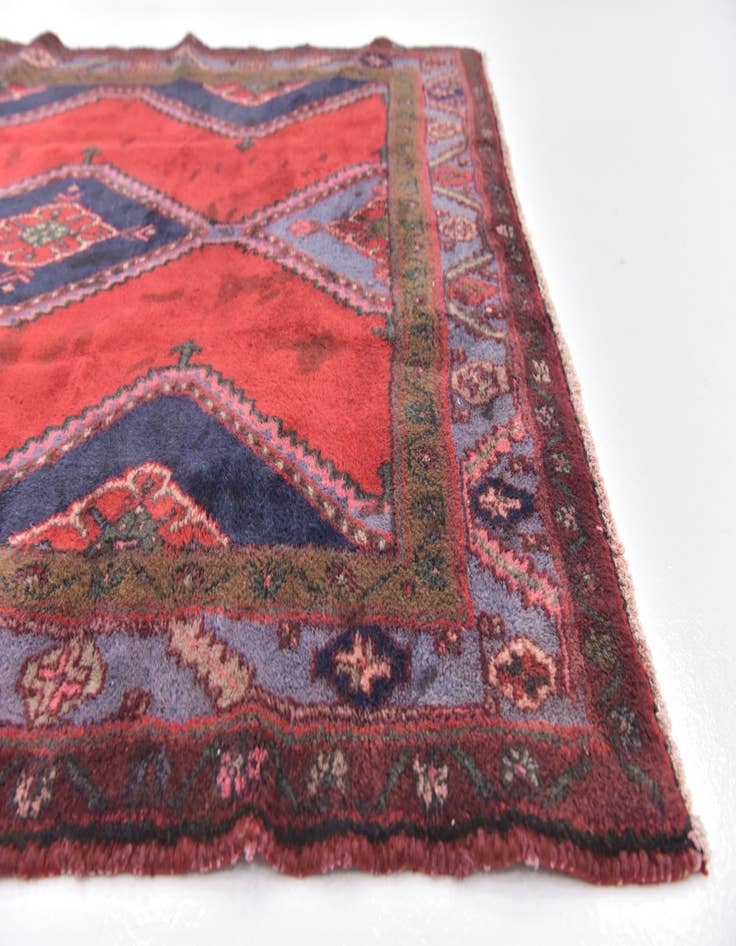 Detail image of 4' 10 x 8' Hand Knotted Koliaei Persian Wool Rug