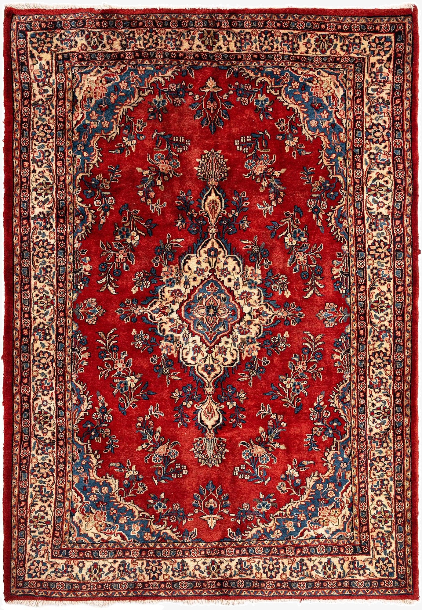  6' 5 x 9' 1 Korosan Wool Rug