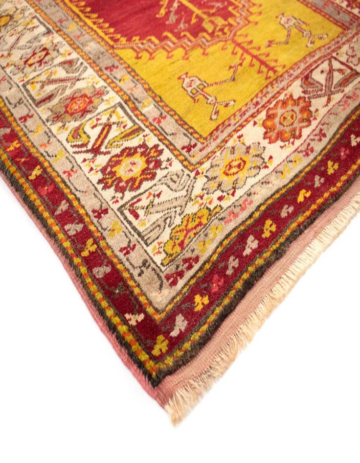 Detail image of  3' 6 x 5' 2  Hand Knotted Ladik Rug