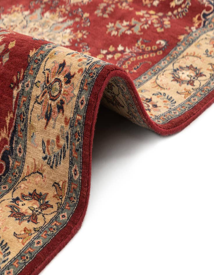 Detail image of  4' 2 x 6' 3  Hand Knotted Lahour Oriental Wool Rug