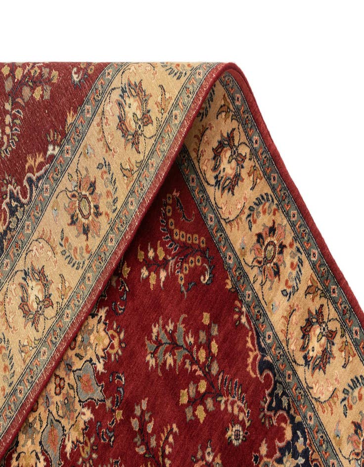 Detail image of  4' 2 x 6' 3  Hand Knotted Lahour Oriental Wool Rug