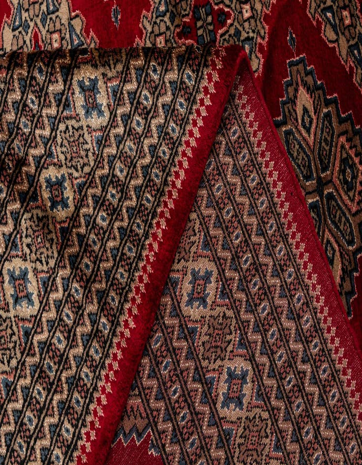 Detail image of  8' x 9' 10  Hand Knotted Lahour Oriental Rug
