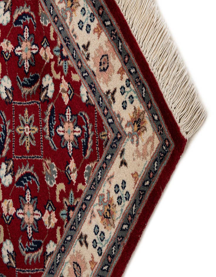 Detail image of  3' 2 x 4' 10  Hand Knotted Lahour Wool Rug