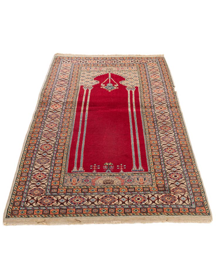 Detail image of  3' x 4' 8  Hand Knotted Lahour Oriental Wool Rug