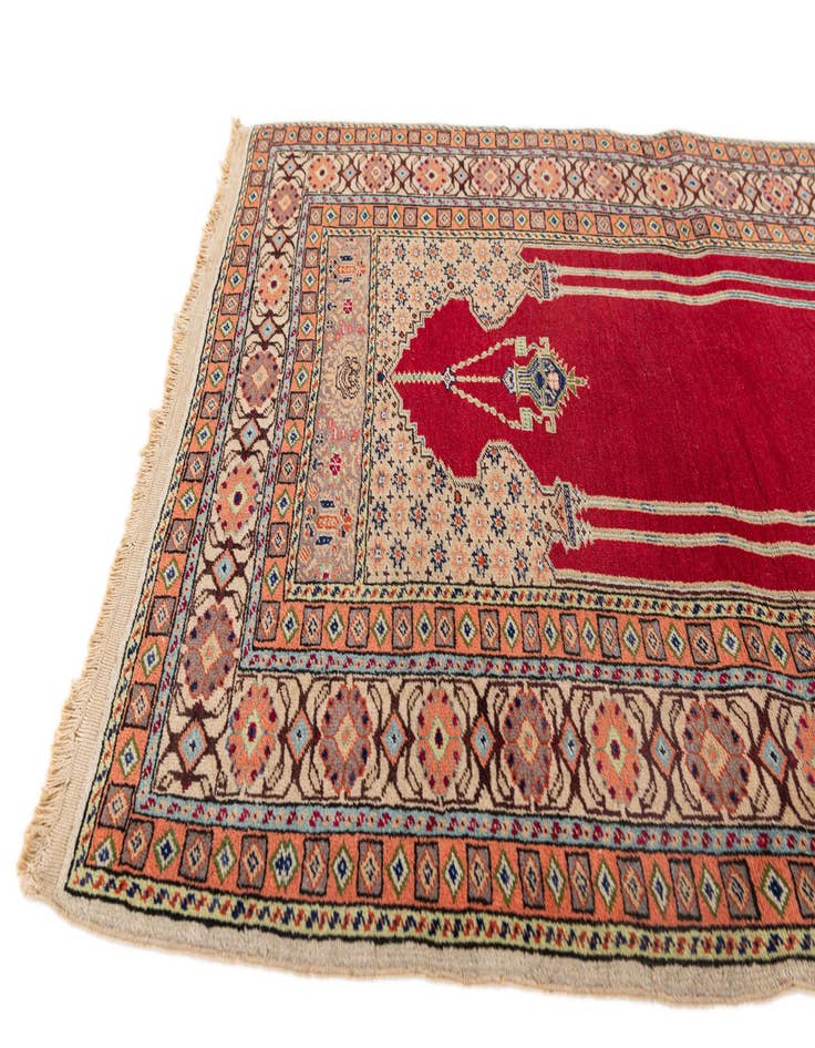 Detail image of  3' x 4' 8  Hand Knotted Lahour Oriental Wool Rug