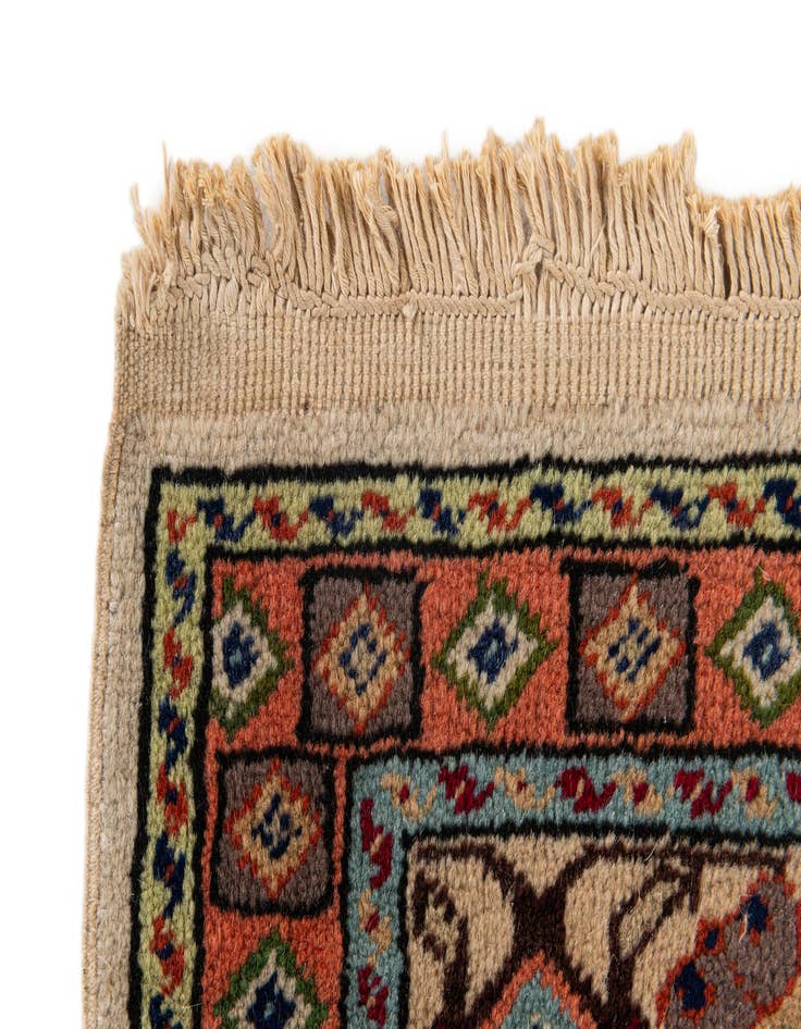 Detail image of  3' x 4' 8  Hand Knotted Lahour Oriental Wool Rug