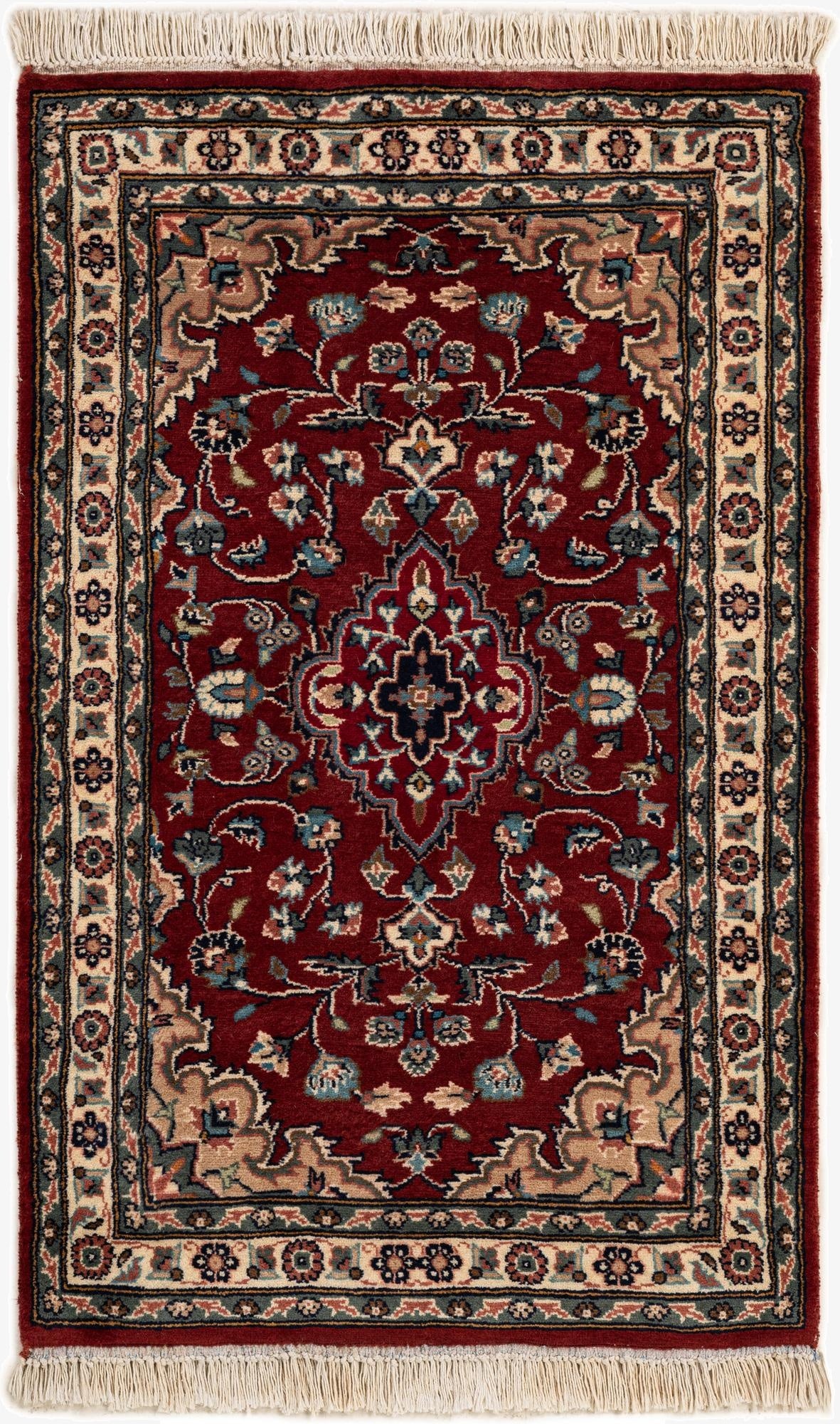  2' 7 x 4' 2  Hand Knotted Lahour Wool Rug