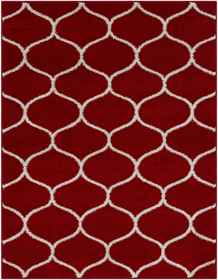 Detail image of 3' x 5' 3 Lattice Frieze Rug