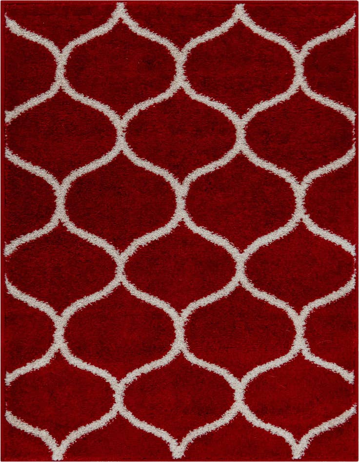 Detail image of  2' x 3' Lattice Frieze Rug