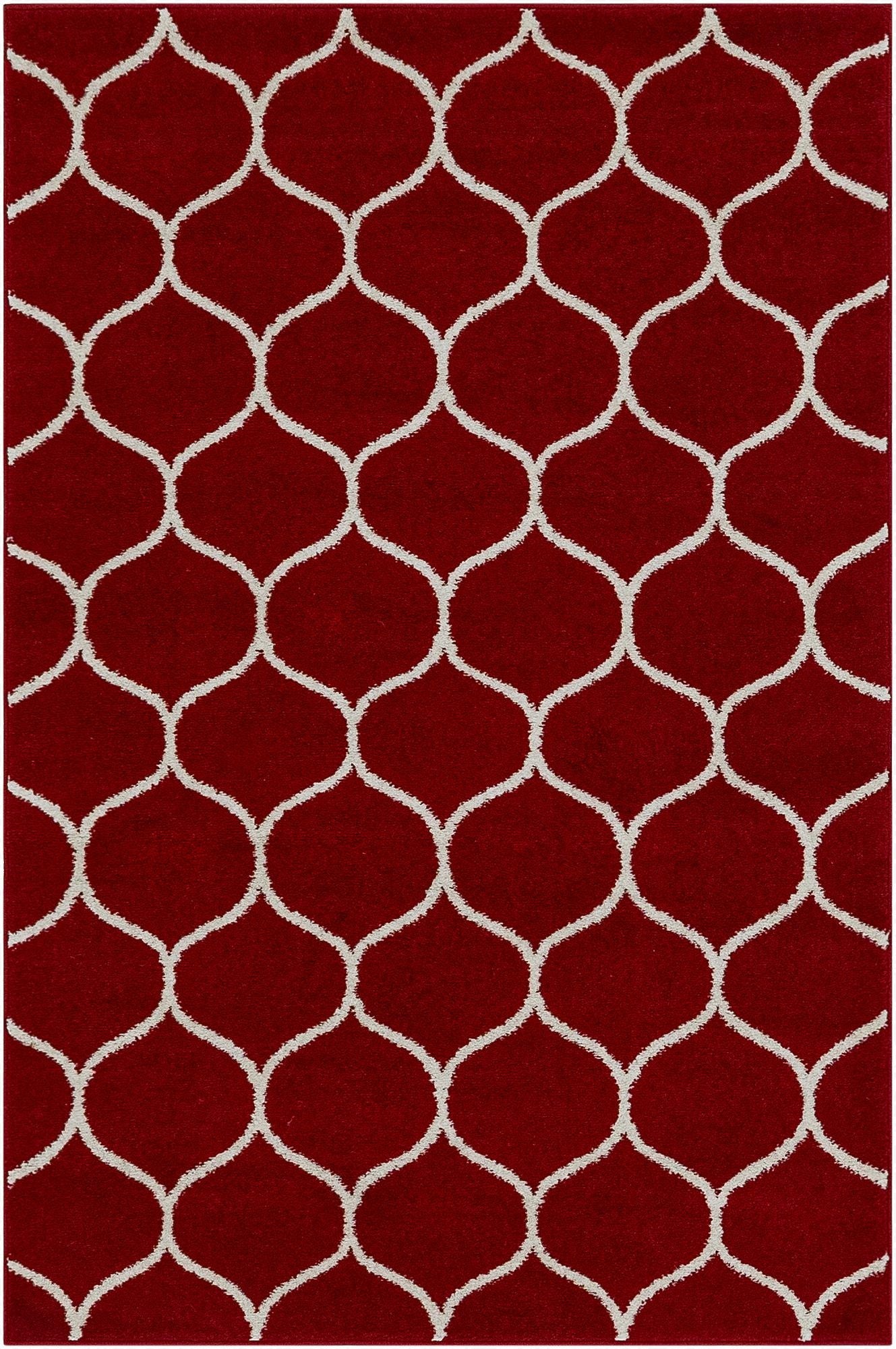  4' x 6' Lattice Frieze Rug