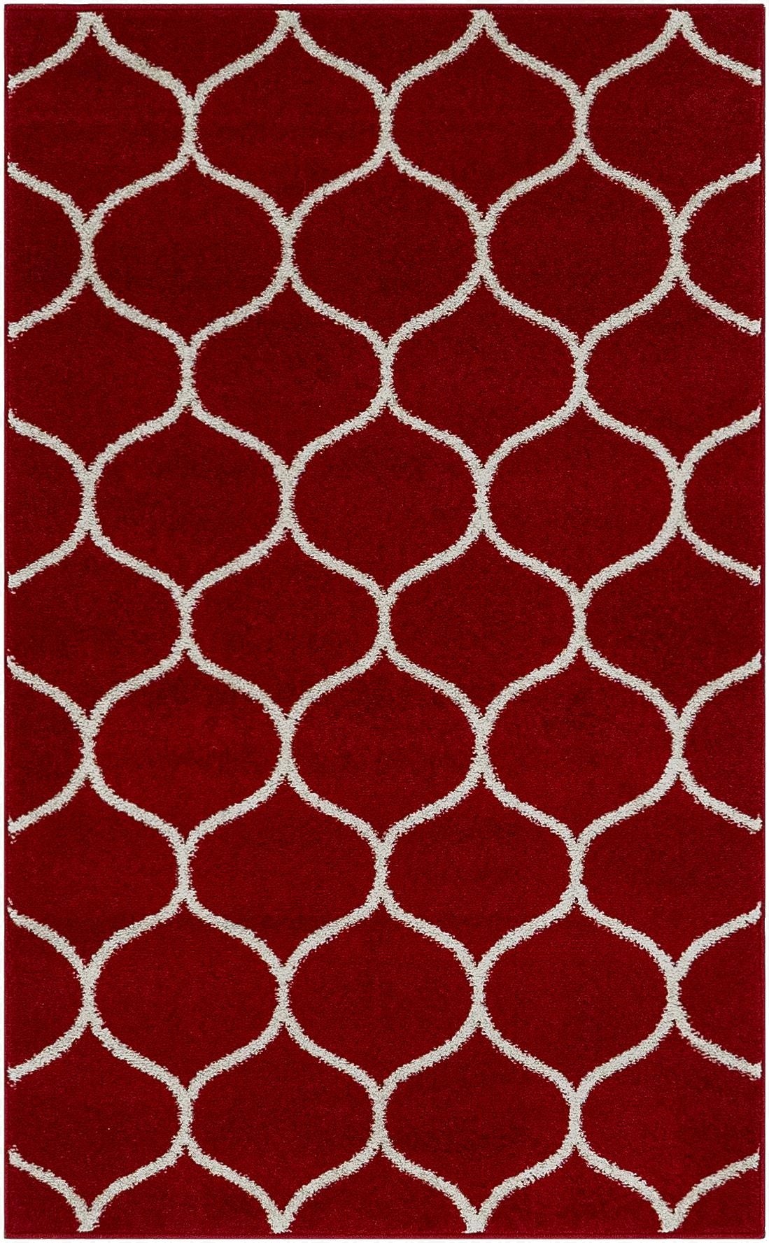  3' x 5' 3 Lattice Frieze Rug