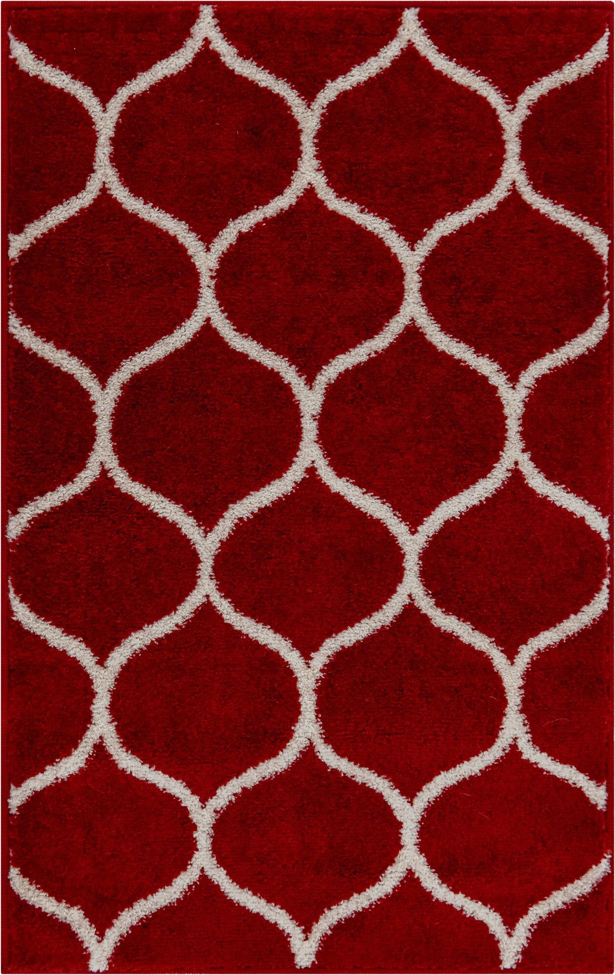  2' x 3' Lattice Frieze Rug
