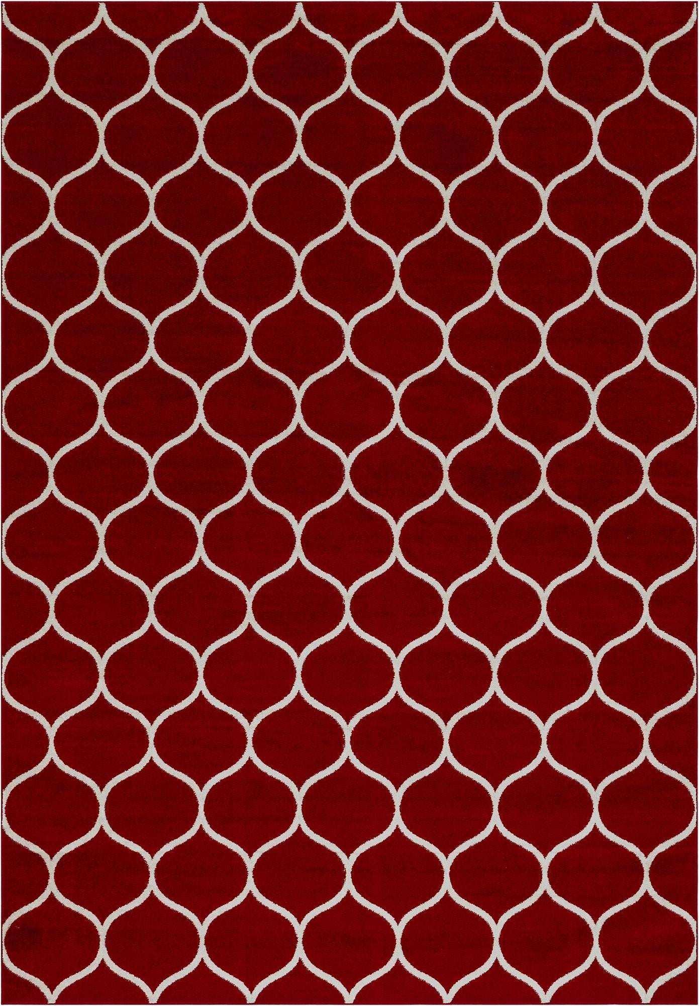  10' x 14' Lattice Frieze Rug